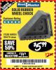 Harbor Freight Coupon SOLID RUBBER WHEEL CHOCK Lot No. 69326/69853/56891/96479 Expired: 6/2/18 - $5.99
