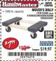 Harbor Freight Coupon 18" X 12" HARDWOOD MOVER'S DOLLY Lot No. 93888/60497/61899/62399/63095/63096/63097/63098 Expired: 2/23/18 - $7.99