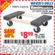 Harbor Freight Coupon 18" X 12" HARDWOOD MOVER'S DOLLY Lot No. 93888/60497/61899/62399/63095/63096/63097/63098 Expired: 10/1/15 - $8.99