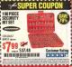 Harbor Freight Coupon WARRIOR SECURITY BIT SET WITH CASE, 100 PIECE Lot No. 68457/62657 Expired: 11/30/16 - $7.99