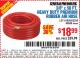Harbor Freight Coupon DIABLO 3/8" X 50 FT. HEAVY DUTY PREMIUM RUBBER AIR HOSE Lot No. 62884/69580/61939/62890 Expired: 9/12/15 - $18.99