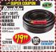 Harbor Freight Coupon DIABLO 3/8" X 50 FT. HEAVY DUTY PREMIUM RUBBER AIR HOSE Lot No. 62884/69580/61939/62890 Expired: 5/31/17 - $19.99