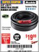 Harbor Freight Coupon DIABLO 3/8" X 50 FT. HEAVY DUTY PREMIUM RUBBER AIR HOSE Lot No. 62884/69580/61939/62890 Expired: 4/23/18 - $19.99