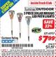 Harbor Freight ITC Coupon 3 PIECE SOLAR MOSAIC LED PATH LIGHTS Lot No. 60757 Expired: 1/31/16 - $7.99