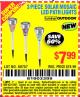 Harbor Freight Coupon 3 PIECE SOLAR MOSAIC LED PATH LIGHTS Lot No. 60757 Expired: 5/23/15 - $7.99