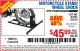 Harbor Freight Coupon MOTORCYCLE STAND/WHEEL CHOCK Lot No. 97841/61670 Expired: 7/13/15 - $45.99