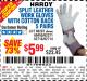 Harbor Freight Coupon SPLIT LEATHER WORK GLOVES 5 PAIR Lot No. 60450/62371/62716/62714/66287 Expired: 10/1/16 - $5.99