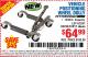 Harbor Freight Coupon VEHICLE POSITIONING WHEEL DOLLY Lot No. 67287/61917/62234 Expired: 9/29/15 - $64.99