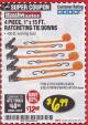 Harbor Freight Coupon 4 PIECE 1" X 15 FT. RATCHETING TIE DOWNS Lot No. 90984/60405/61524/62322/63056/63057/63150 Expired: 3/31/18 - $6.99
