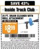 Harbor Freight ITC Coupon 25 FT. DRAIN CLEANER WITH DRILL ATTACHMENT Lot No. 66262 Expired: 3/24/15 - $8.99