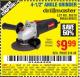Harbor Freight Coupon DRILLMASTER 4-1/2" ANGLE GRINDER Lot No. 69645/60625 Expired: 8/5/15 - $9.99