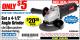 Harbor Freight Coupon DRILLMASTER 4-1/2" ANGLE GRINDER Lot No. 69645/60625 Expired: 9/18/16 - $5
