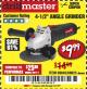 Harbor Freight Coupon DRILLMASTER 4-1/2" ANGLE GRINDER Lot No. 69645/60625 Expired: 3/1/18 - $9.99