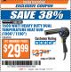 Harbor Freight ITC Coupon 1600 WATT HEAVY DUTY DUAL TEMPERATURE HEAT GUN (1000/1100) Lot No. 66098/69342 Expired: 7/11/17 - $29.99