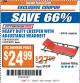 Harbor Freight ITC Coupon HEAVY DUTY CREEPER WITH ADJUSTABLE HEADREST Lot No. 63311/56383/46087 Expired: 10/3/17 - $24.99