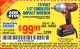 Harbor Freight Coupon 1/2", 18 VOLT CORDLESS IMPACT WRENCH Lot No. 62658/67845/60380 Expired: 5/21/16 - $99.99