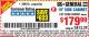 Harbor Freight Coupon 18" SIDE CABINET TOOL CHEST Lot No. 62661/68991 Expired: 12/9/16 - $179.99