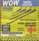 Harbor Freight Coupon 4 PIECE HEAVY DUTY PRY BAR SET Lot No. 1654/69281 Expired: 5/31/15 - $8.99