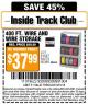 Harbor Freight ITC Coupon STOREHOUSE 400 FT. WIRE SPOOL RACK Lot No. 61527 Expired: 3/31/15 - $37.99
