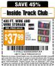 Harbor Freight ITC Coupon 400 FT. WIRE AND WIRE STORAGE Lot No. 61527/62273/60360 Expired: 3/31/15 - $37.99