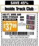Harbor Freight ITC Coupon 400 FT. WIRE AND WIRE STORAGE Lot No. 61527/62273/60360 Expired: 4/28/15 - $37.99