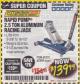 Harbor Freight Coupon RAPID PUMP 2.5 TON ALUMINUM RACING JACK Lot No. 62531/62589/62309 Expired: 3/30/18 - $139.99