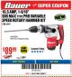 Harbor Freight Coupon 1-9/16", 10.5 AMP, HEAVY DUTY SDS MAX ROTARY HAMMER Lot No. 69334 Expired: 10/17/17 - $89.99