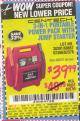 Harbor Freight Coupon 3-IN-1 PORTABLE POWER PACK WITH JUMP STARTER Lot No. 38391/60657/62306/62376/64083 Expired: 6/8/15 - $39.99