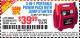 Harbor Freight Coupon 3-IN-1 PORTABLE POWER PACK WITH JUMP STARTER Lot No. 38391/60657/62306/62376/64083 Expired: 8/22/15 - $39.99