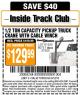 Harbor Freight ITC Coupon 1/2 TON CAPACITY PICKUP CRANE WITH CABLE WINCH Lot No. 61522/60731/37555 Expired: 5/12/15 - $129.99