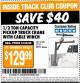 Harbor Freight ITC Coupon 1/2 TON CAPACITY PICKUP CRANE WITH CABLE WINCH Lot No. 61522/60731/37555 Expired: 6/16/15 - $129.99