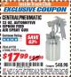 Harbor Freight ITC Coupon 32 OZ. AUTOMOTIVE SIPHON FEED AIR SPRAY GUN Lot No. 69708/91011/61804 Expired: 7/31/17 - $17.99