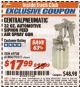 Harbor Freight Coupon 32 OZ. AUTOMOTIVE SIPHON FEED AIR SPRAY GUN Lot No. 69708/91011/61804 Expired: 7/31/17 - $17.99