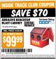 Harbor Freight ITC Coupon 30 LB. CAPACITY ABRASIVE BENCHTOP BLAST CABINET Lot No. 62454/42202 Expired: 6/16/15 - $99.99