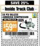 Harbor Freight ITC Coupon 58 PSI OILLESS AIRBRUSH COMPRESSOR Lot No. 69433/60329/93657 Expired: 4/7/15 - $59.99