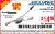Harbor Freight Coupon 4000 LB. CAPACITY CABLE WINCH PULLER Lot No. 18600 Expired: 3/1/15 - $14.99