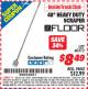 Harbor Freight ITC Coupon 48" HEAVY DUTY SCRAPER Lot No. 60572 Expired: 6/30/15 - $8.49