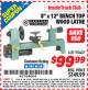Harbor Freight ITC Coupon 8" x 12" BENCH TOP WOOD LATHE Lot No. 95607 Expired: 7/31/15 - $99.99