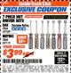 Harbor Freight ITC Coupon 7 PIECE NUT DRIVER SETS Lot No. 69109/69110 Expired: 11/30/17 - $3.99