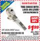 Harbor Freight ITC Coupon TIRE CHUCK WITH LOCK-ON LEVER Lot No. 62626/68267 Expired: 7/31/15 - $1.99