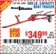 Harbor Freight Coupon 600 LB. CAPACITY BOAT TRAILER Lot No. 5002 Expired: 7/20/15 - $349.99