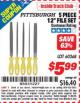 Harbor Freight ITC Coupon 5 PIECE 12" FILE SET Lot No. 7520/60368 Expired: 11/30/15 - $5.99