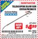 Harbor Freight ITC Coupon TELESCOPING BLOW GUN Lot No. 68261 Expired: 4/30/15 - $4.99