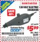 Harbor Freight ITC Coupon 120 VOLT ELECTRIC ENGRAVER Lot No. 46099/63174 Expired: 6/30/15 - $5.99