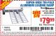 Harbor Freight Coupon SUPER-WIDE TRI-FOLD ALUMINUM LOADING RAMP Lot No. 90018/69595/60334 Expired: 7/17/15 - $79.99