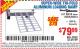 Harbor Freight Coupon SUPER-WIDE TRI-FOLD ALUMINUM LOADING RAMP Lot No. 90018/69595/60334 Expired: 11/12/15 - $79.99