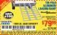 Harbor Freight Coupon SUPER-WIDE TRI-FOLD ALUMINUM LOADING RAMP Lot No. 90018/69595/60334 Expired: 5/21/16 - $79.99