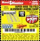 Harbor Freight Coupon HAUL-MASTER 1500 LB. CAPACITY, 69 IN. X 45 IN. TRI-FOLD ALUMINUM LOADING RAMP Lot No. 90018 Expired: 7/7/17 - $79.99