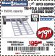 Harbor Freight Coupon SUPER-WIDE TRI-FOLD ALUMINUM LOADING RAMP Lot No. 90018/69595/60334 Expired: 12/1/17 - $79.99