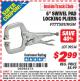 Harbor Freight ITC Coupon 6" SWIVEL PAD LOCKING PLIERS Lot No. 39534 Expired: 4/30/15 - $2.99